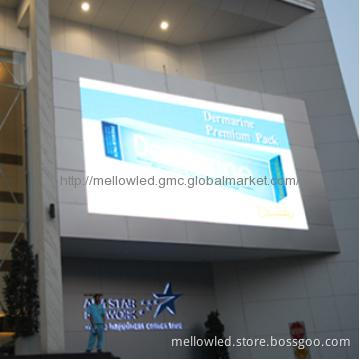 big outdoor full color led tv advertising display screen